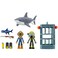 DevSeries Sharkbite 2: Shark Cage Game Pack - Two 2.75-Inch Action Figures with Accessories and Exclusive Virtual Item Code