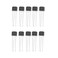 Seadiquiet 10Pcs Hall Element 49E Oh49E Ss49E Linear Sensor Hall Sensor Industrial Electrical