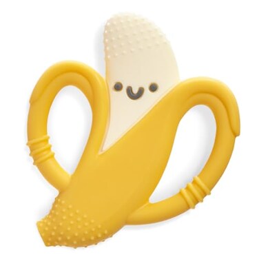 Itzy Ritzy Strawberry-Shaped Baby Teether with Handles (Banana Teether