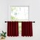 RYB HOME Kitchen Window Curtains, Blackout Privacy Half Window Curtains