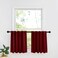 RYB HOME Kitchen Window Curtains, Blackout Privacy Half Window Curtains