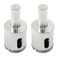 Luomorgo 2Pcs 26mm Diamond Hole Saw Diamond Drill Bits