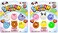 JA-RU Mini Mochi Squishy Animals (2 PackCute Jiggly Donut 3352-2