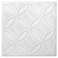 Art3d Decorative PVC Drop Ceiling Tiles, 2 x 2 ft, 12-Pack, White