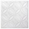 Art3d Decorative PVC Drop Ceiling Tiles, 2 x 2 ft, 12-Pack, White