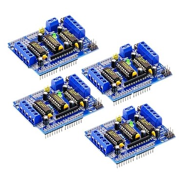 DaFuRui 4PCS L293D DCStepper Motor Drive Shield Board Compatible