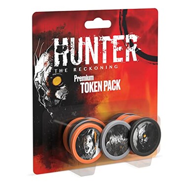 Renegade Game Studios Hunter: The Reckoning Premium 15 Token Pack