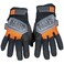 KLEIN TOOLS 60594 Work Gloves, General Purpose Gloves, Comfortable Suede Palm, Touchscreen Capable, Hook and Loop Closure, Small