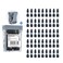 toolant PH2 Phillips Impact Bit Set, 1 Inch, 45-Piece, Magnetic