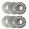 PZRT 2 Sets Thrust Needle Roller Bearings NTA04112TRA Thrust Needle Roller Bearing with Two Washers