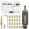 EZ-NUTUL Rivet Nut Installation Tool Set Flat Head Rivnut Threaded Insert Nut Kit SAEMetric for Metal Heavy Duty Zinc Plated Nutsert (1/4-20(Rivet Nut Tool-25pcs