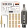 EZ-NUTUL Rivet Nut Installation Tool Set Flat Head Rivnut Threaded Insert Nut Kit SAEMetric for Metal Heavy Duty Zinc Plated Nutsert (3/8-16(Rivet Nut Tool-15pcs