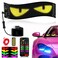 AT-Mizhi LED Car Sign, Devil Eyes Light for Windshield Ojos Led Para Carro Programmable Scrolling Animated Sign for Car, Custom Flexible Light Bluetooth AppRemote Control Bright Display Signs (15'' x