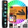 Auxbeam AS-600 Slim 6 Gang Switch Panel with Bluetooth APPWireless Remote