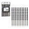 toolant 7/32" Cobalt Drill Bit Set TiAlN Coated, 10Pcs