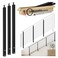 Muzata 8-12ft Side Mount Modular Cable Railing Kit for Stairs 36 Inch RW29