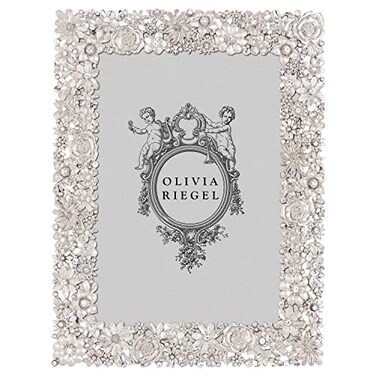 Olivia Riegel Silver Everleigh 5x7 Frame (r- 5x7