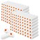 Leumoi 160 Pcs 4 Inch Foam Mini Paint Roller Covers