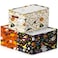 Boao 3 Pack Halloween Ghost Basket with Handles Collapsible
