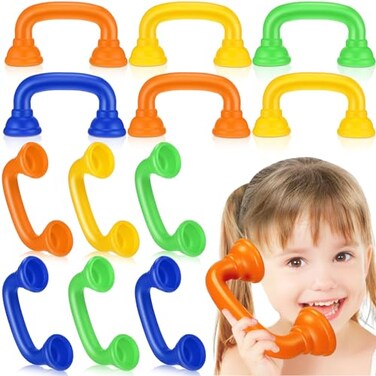 Shappy 12 Pcs Reading Phones for Classroom, Auditory Feedback Tool