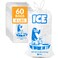 Reli. Plastic Ice Bags 8lb (60 PackCotton Drawstring