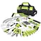 FASTPRO 267-Piece Home Tool Set with 13-Inch Tool Bag, Green