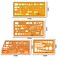 CYA 8353 Military Map Stencil - APP-6A Tactical 1:50,000 Scale Template