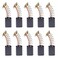 MARSTEK 10Pack RT0700CX3 RT0700C RT0701C Carbon Brush Set Compatible with Makita 1-1/4 HP Compact Router replacement part