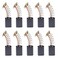 MARSTEK 10Pack RT0700CX3 RT0700C RT0701C Carbon Brush Set Compatible with Makita 1-1/4 HP Compact Router replacement part