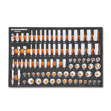 GEARWRENCH 85 Piece 3/8” Drive Master SAE Socket SetGWMSSKT38SAE