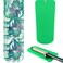 Shappy 2 Pcs Heat Resistant Curling Iron Flat Iron Travel Case,Frond