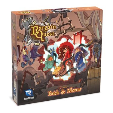 Renegade Game Studios Bargain Quest: BrickMortar Expansion Board Game