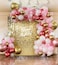 Kate Light Gold Shimmer Wall Backdrop, 24pcs Sequin Panels