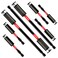 Geinxurn 8PACK Impact Magnetic Screwdriver Bit Holders, Extension Socket Drill Bit Holder S2 Alloy Steel Hex Shank Quick-Change Drill Bit Guide（3inches and 6inches
