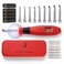 HearthHarbor Light Up Crochet Hook Set with Case, Counting Crochet Hook Set Digital for Stitch and Row Counter, Lighted Crochet Hook Set with 9 Interchangeable Crochet Hooks