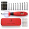 HearthHarbor Light Up Crochet Hook Set with Case, Counting Crochet Hook Set Digital for Stitch and Row Counter, Lighted Crochet Hook Set with 9 Interchangeable Crochet Hooks