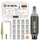 EZ-NUTUL Rivet Nut Installation Tool Set Flat Head Rivnut Threaded Insert Nut Kit SAEMetric for Metal Heavy Duty Zinc Plated Nutsert (3/8-16(Rivet Nut Tool-12pcs, Stainless