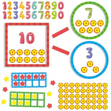 Coosilion 97 PCS Magnetic Numbers for Whiteboard, Math Manipulatives Kindergarten