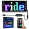 GOTUS LED Light Signs for Car,Programmable Flexible LED Sign,Bluetooth APP Control,Custom Text, Patterns, Animations