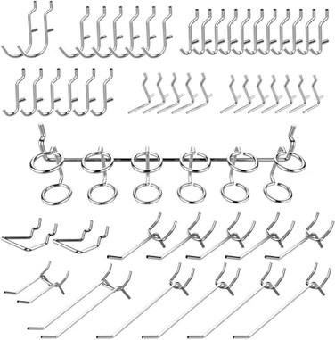 WEN Workbench Pegboard Accessory Kit, 50-Piece (WB050A
