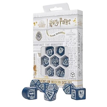 Q Workshop Harry Potter Ravenclaw Modern Dice Blue