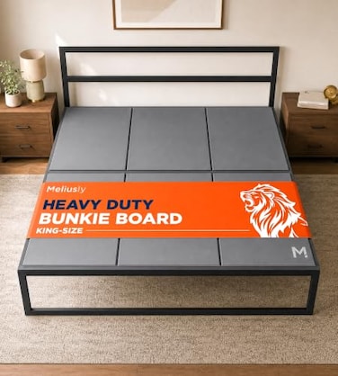 Meliusly Heavy Duty Bunkie Board King Size (76x80- Under Bed Support