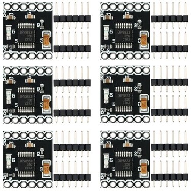WWZMDiB 6Pcs DRV8833 DC Motor Driver Controller Board 1.5A Dual H Bridge