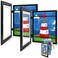 Golden State Art 2 Pack 9x12 Front-Opening Kids Artwork Frames Changeable (Black