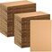 Zonon 50 Pack Corrugated Cardboard Sheets, 3 mm Flat, 11 x 17 Inch, Brown