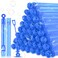 Shappy 100 Pcs Mini Bubble Wands Bulk Bubble Party Favors, Blue