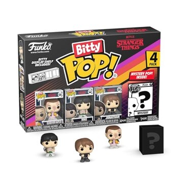Funko Bitty POP! 4 Pack: Netflix Stranger Things - Eleven with Eggos, Mike