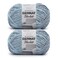 Bernat Blanket Yarn Super Bulky Soft Chenille Yarn Celestial Blue 2-Pack