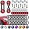 BFXM Universal Bumper Clips, Front Rear Bumper Quick Release Kit