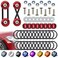 BFXM Universal Bumper Clips, Front Rear Bumper Quick Release Kit